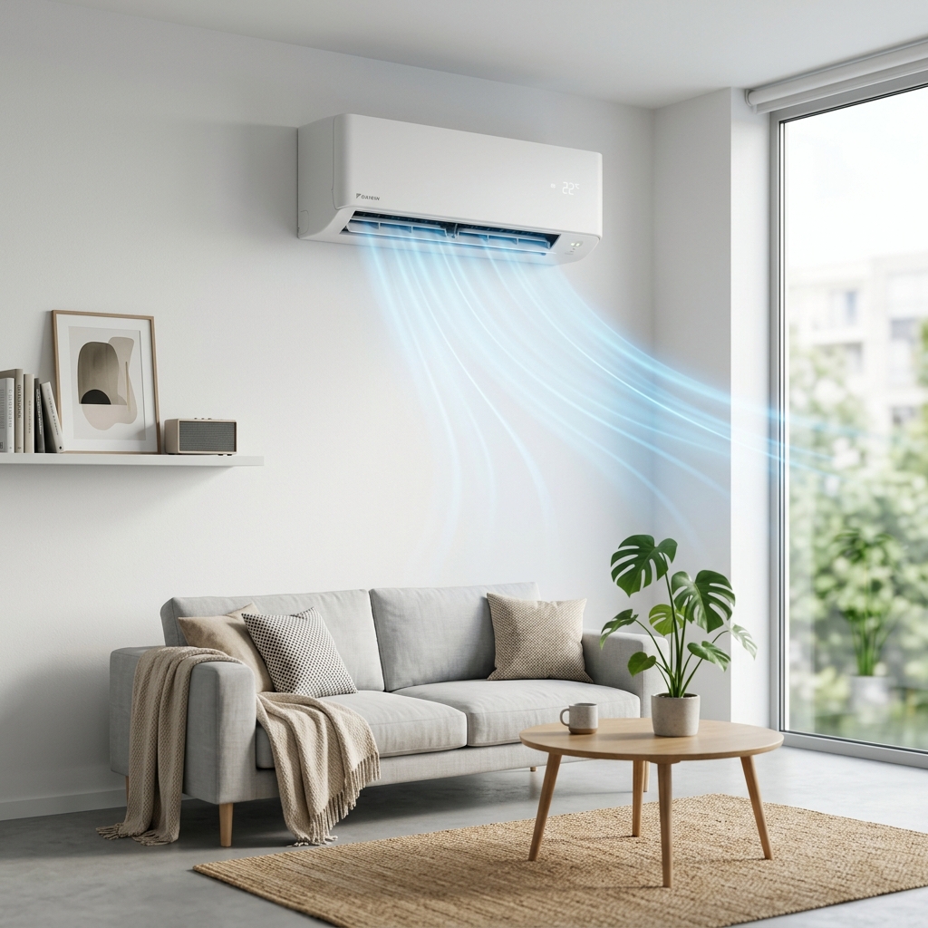 Técnico de refrigeração e climatização consertando aparelho - Klinova